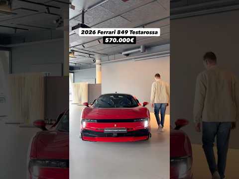Thumbnail for NEW Ferrari 849 Testarossa Sound😳🔥 #ferrari #849 #newcar #2026 by Ferrari 849 Testarossa