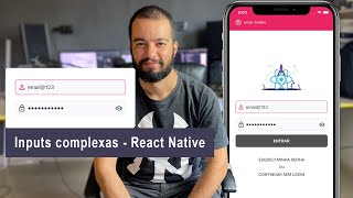 Componente de Input completo com React Native.