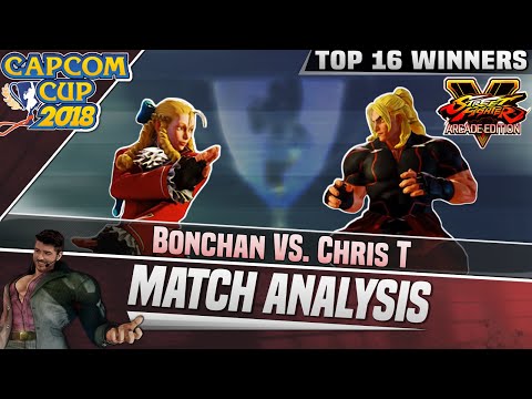 SFV AE Match Analysis: Capcom Cup 2018 TOP 16 - Bonchan vs. Chris T