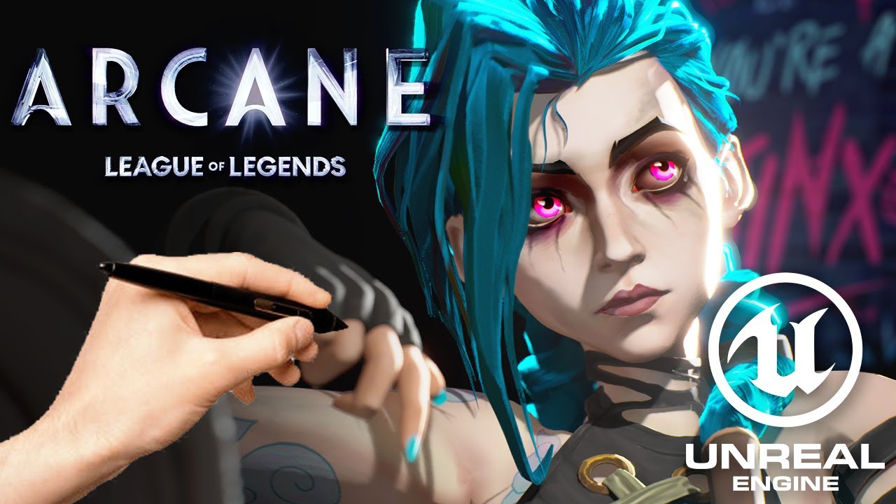 Arcane 2: Sculpting Jinx - Zbrush to Unreal Engine Breakdown