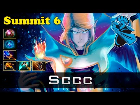 Sccc Invoker - Newbee vs LGD - Summit 6 Dota 2