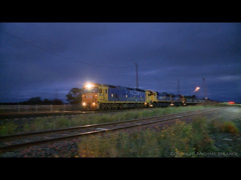 Broad Gauge Pacific National Grain Train (18/4/2021) - PoathTV Australian Railways