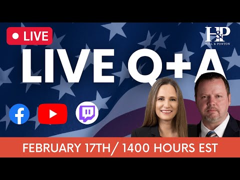 LIVE Q+A with Legal Experts in VA Disability Benefits! 02.17.26