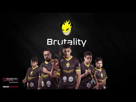 ZOWIE Asia eXTREMESLAND 2018 Indian Qualifier - Team Intro | Brutality