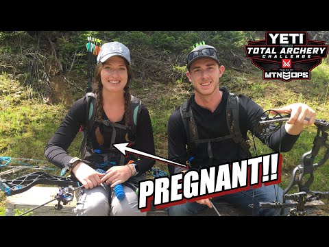 2018 Total Archery Challenge | Big Sky, MT | Sitka Course | Day #2 | PREGNANT!!