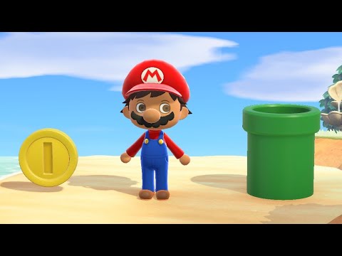 Every Super Mario-themed Item | Animal Crossing: New Horizons