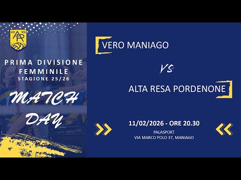 Giornata 13 - Vero Maniago vs Alta Resa