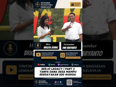 Berjo Legacy | Part 3: Ketika Kemandirian Menjadi Jalan Kemajuan Desa