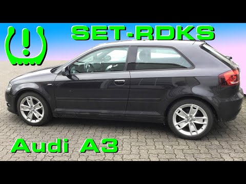 Rückstellung der Reifendruckkontrolle beim Audi A3(SET RDKS)