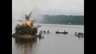 preview picture of video 'Midsummer Bonfire  2010 Espoo  Finland'