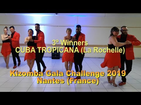 KIZOMBA GALA CHALLENGE 2019 - CUBA TROPICANA -  3º Winners -Nantes 2019 (France)