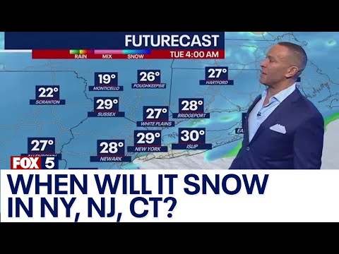 NYC weather: When will it snow in NY, NJ, CT?