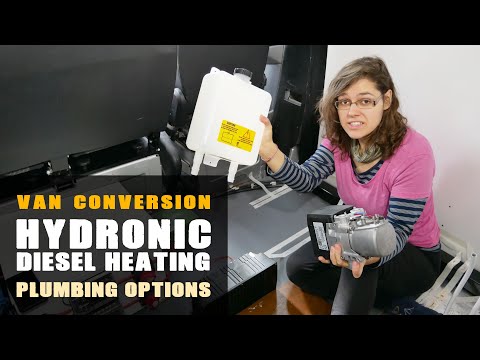 How to build a Hydronic Diesel Heating System in a van conversion
