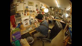 Painting a smallmouth bass part 8