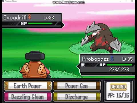 Pokemon Reborn E17 Rock Monotype vs Titania