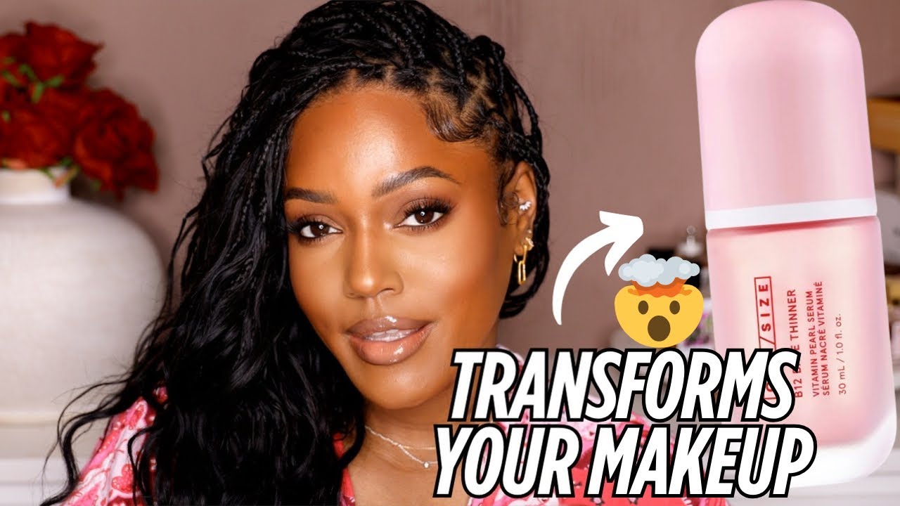 STOP CAKEY FOUNDATION & TRANSFORM YOUR MAKEUP with this ONE/SIZE Serum!!