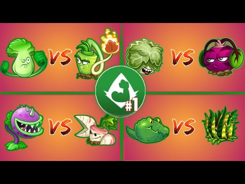 Tournament Enforce Mint Family!! Who Will Be The Champion? : Plants Vs Zombie 2