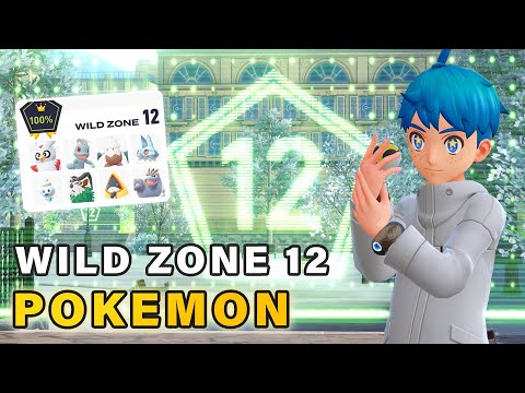 How to find All Pokemon in Wild Zone 12 ► Pokemon Legends ZA