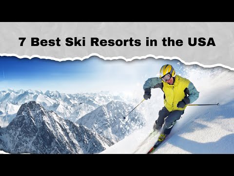 7 melhores estações de esqui nos EUA