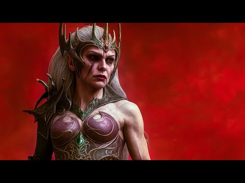 DARK ELVES & TOMB KINGS vs NURGLE & HIGH ELVES - TotalWar: Warhammer 3