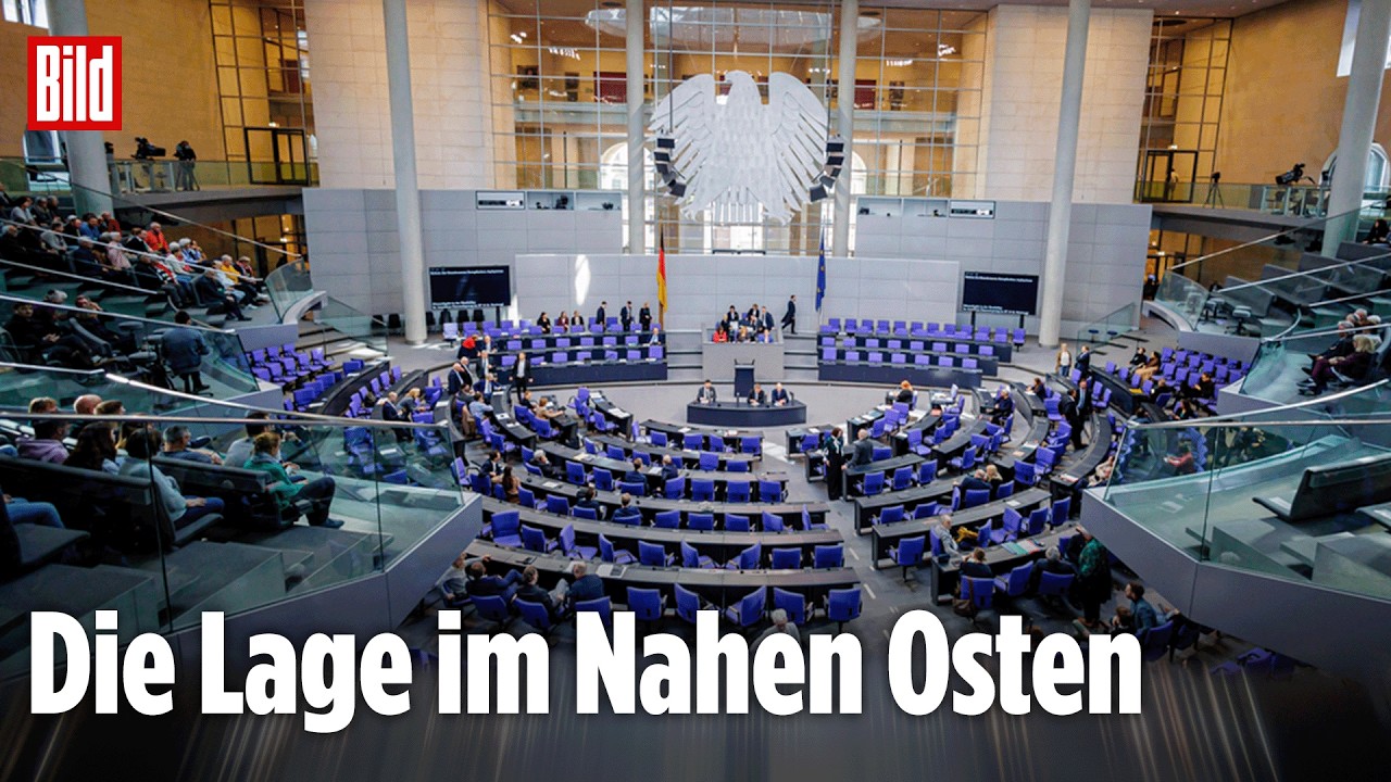 Aktuelle Stunde: Die Lage im Iran und in der Region