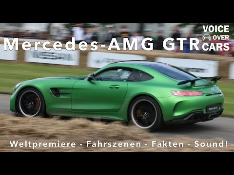 Mercedes-AMG GTR Weltpremiere | Rennstrecke | Soundcheck | Fakten | FOS Goodwood 2016