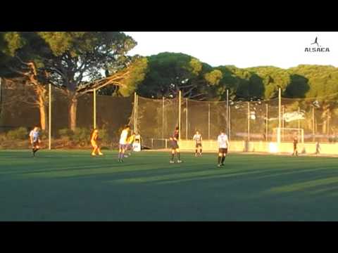 ALSACA2016 Balón de Cádiz CF "A" - CD 26 de FEBRERO 1er Tiempo Jornada 8 Temporada 2016-17