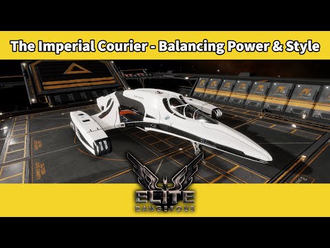 The Imperial Courier Review -  Balancing Power & Style [Elite Dangerous]