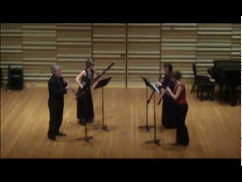 Lange Pastorale Quartet, 1st Mov for two oboes, English horn, bassoon