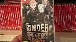Under Defeat Nintendo Switch unboxing and gameplay, a great shmup.