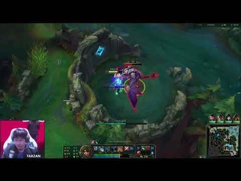 Tarzan Jarvan POV vs Leyan Qiyana ~ LNG vs RA ~ LPL Spring 2022 ~ Game 3