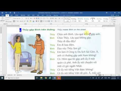 VIETNAMESE PRACTICAL CONVERSATIONS 1  LESSON 10   202000601 20200606