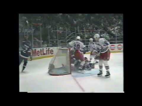 April 28 1995 Islanders at Rangers TSN Sportsdesk highlights