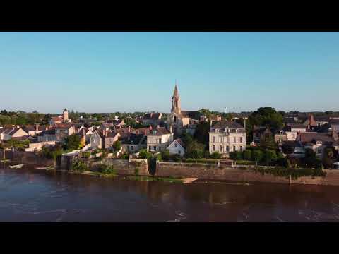 Ingrandes Sur Loire vu du ciel