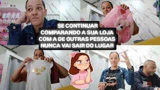 PRONTO FALEI-PARE DE SE COMPARAR/NÃO É POR QUE EU VENDO NA MINHA LOJA QUE VAI VENDER NA SUA 