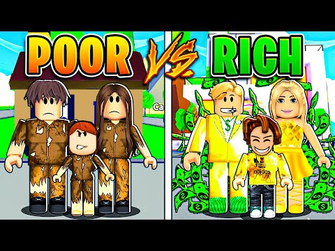ROBLOX Brookhaven ????RP - FUNNY MOMENTS: POOR Life Vs RICH Life! (Full Movie)