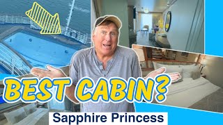 Sapphire Princess Cabins: Inside, Balcony & Suite + Best Deck to Book