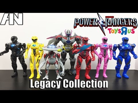 Power Rangers (2017) Legacy Collection Figures [ToysRUs Exclusive]