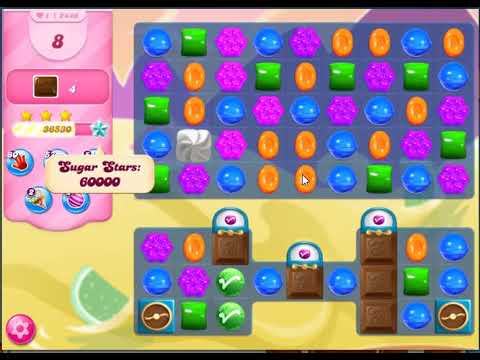 Candy Crush Saga Level 2446 No boosters