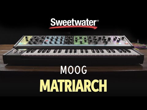 Moog Matriarch Semi-modular Analog Synthesizer Demo — Daniel Fisher