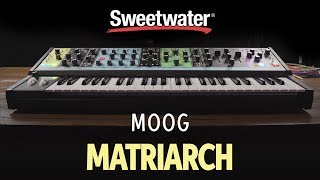 Video thumbnail for Moog Matriarch Semi-modular Analog Synthesizer Demo — Daniel Fisher by Sweetwater