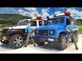 Bruder Police Jeep And Bruder Polizei Police Car For Kids