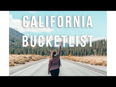 California Bucketlist: Must-Visit Spots and Experiences