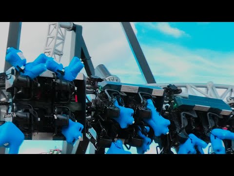 Hilarious First Test of Flamingo Lands' New Coaster Sik