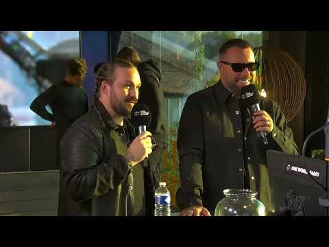 Sebastian Ingrosso  Steve Angello at the One World Radio studio I Tomorrowland Belgium 2023