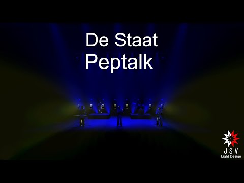 De Staat Peptalk Lightshow | JSV Lightdesign