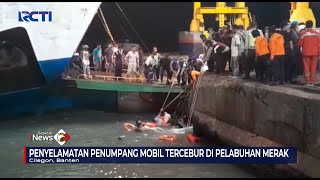 Download lagu Mobil Tercebur ke Laut saat Naik ke Kapal di Pelabuhan Merak #SeputariNewsPagi 25/11 mp3