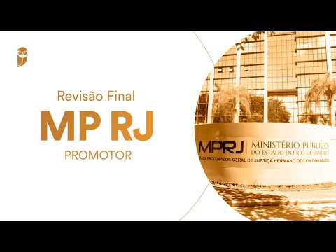 Revisão Final: MP RJ (Promotor): ECA - Professor Gustavo Henrique de Andrade Cordeiro