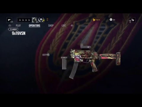 Weapon Skin Glitch in Rainbow Six Siege