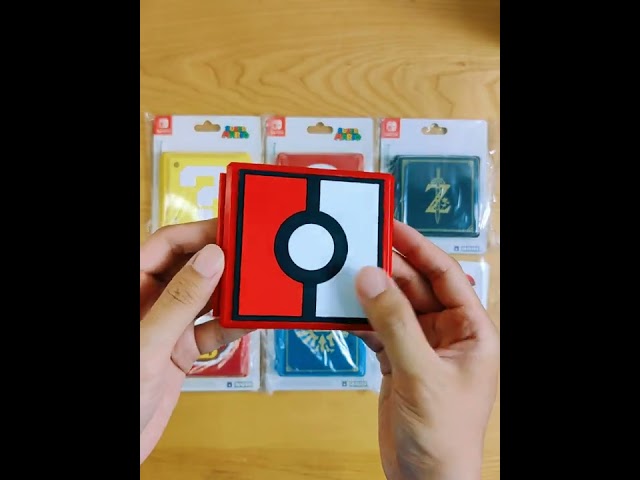 Vídeo relacionado con Switch Card Holder, Funda Juegos para Switch, Caja Tarjetas de Juego, con 24 Ranuras para Almacenamiento de Tarjetas de Juego y 24 Ranuras para Tarjetas SD, Silicona Blanda de Carcasa Dura (DC2410)